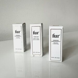 Fur multi use body oil travel size bundle of 3
